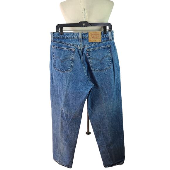 Levis 560 Red Tab Hi Rise Loose Straight Leg Vintage Jeans 14 R Waist 31 - Picture 2 of 5